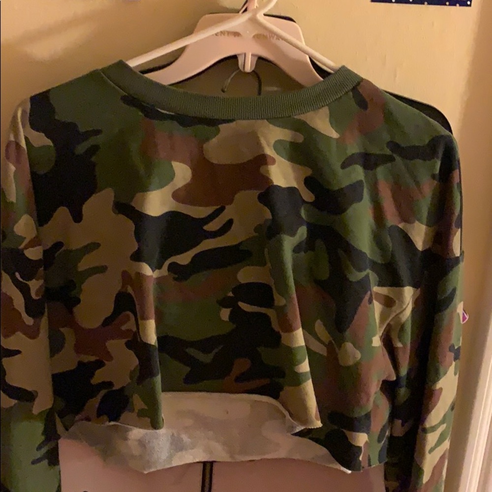 Camouflage Crop Top